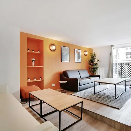 Appartement- 3br-8p- Opera شقة باريس